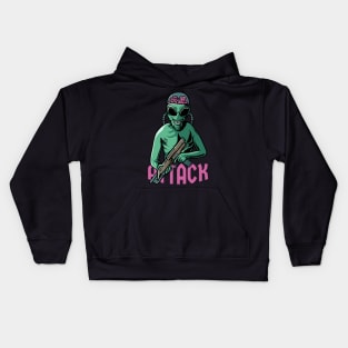 Alien attack Kids Hoodie